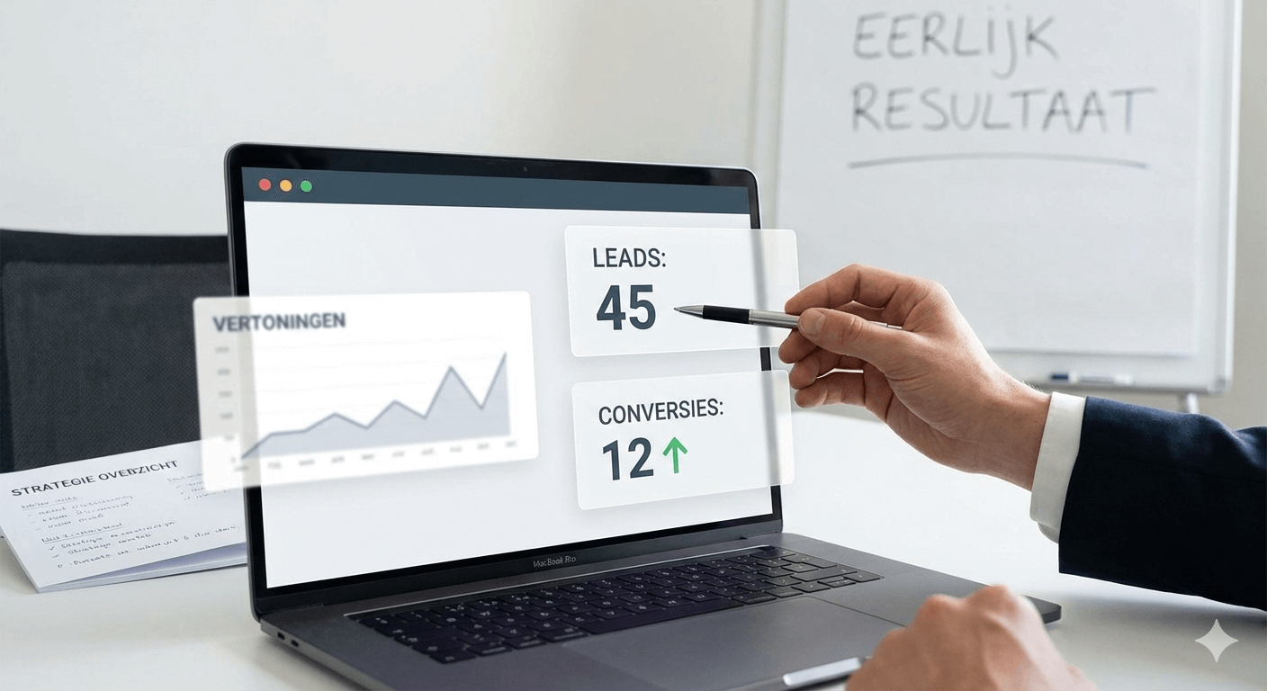 afbeelding duidelijke rapportage van b2b marketingbureau